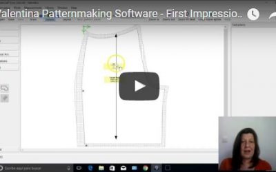 Valentina Patternmaking Software – First Impressions