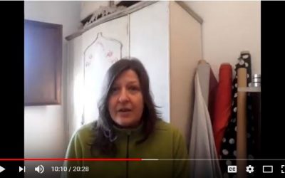 Being Interviewed by Marina Pearson