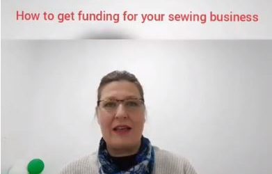 How to get funding for your sewing business