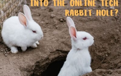 ❓Do you get sucked into the online tech rabbit hole?❓