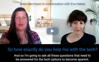 How exactly DO you help with tech?