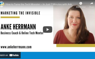 How to Tame the Tech Monster – Interviewed by Tom Poland for the Marketing The Invisible Podcast